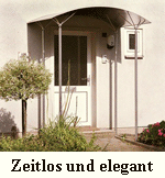 Vordach Zeitlos und elegant